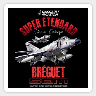 Dassault-Bréguet Super Étendard French Fighter Jet Sticker